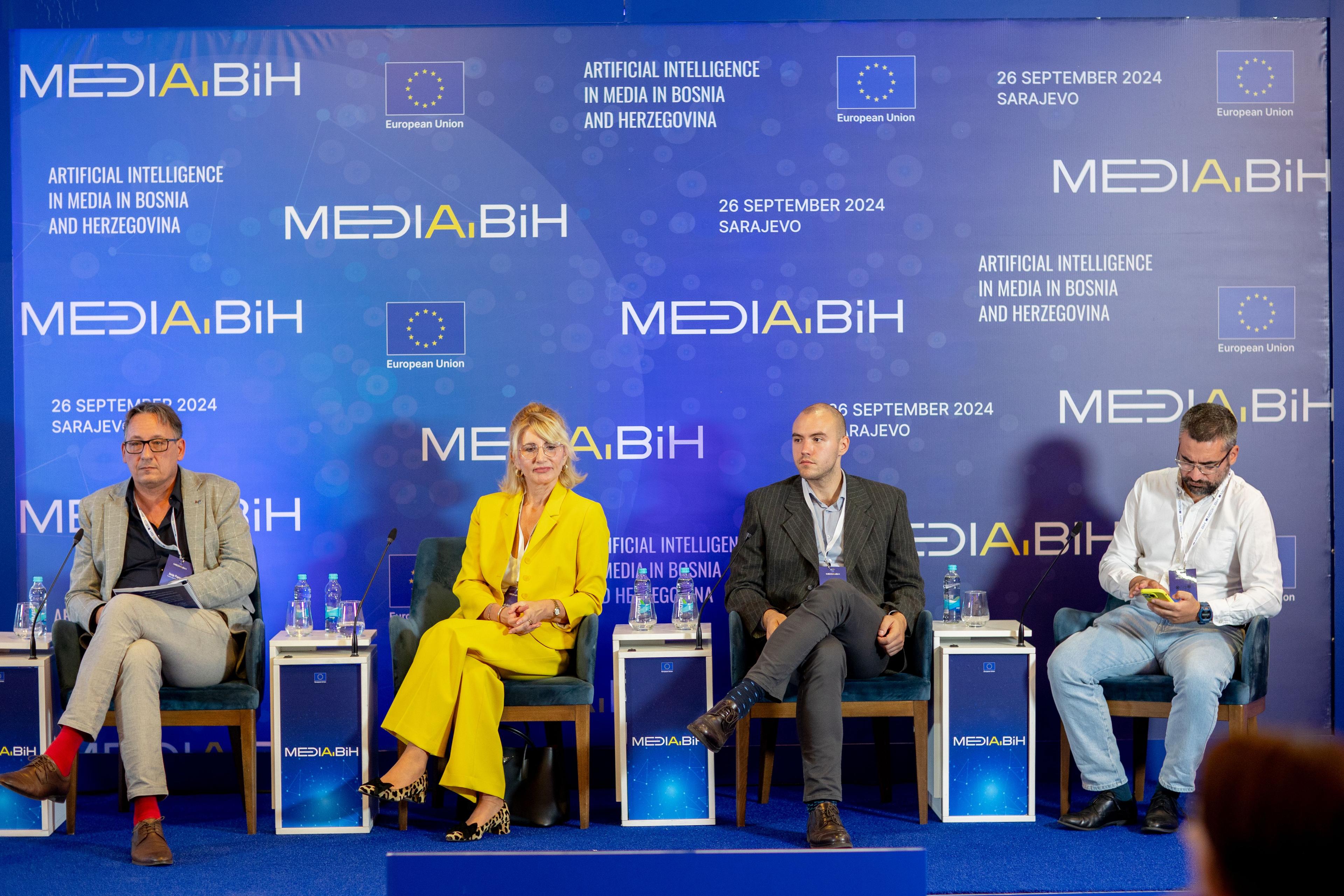 Artificial Intelligence in the Media System of Bosnia and Herzegovina (MEDIAiBiH) Conference Held in Sarajevo